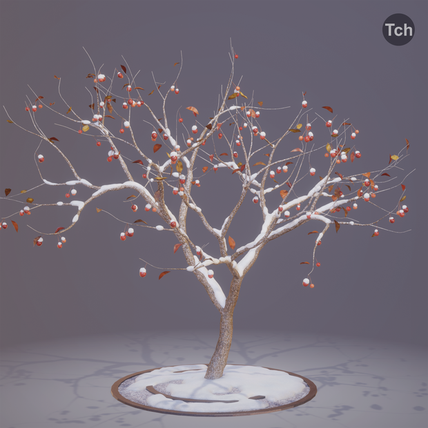 Winter tree (3D) | 冬の木 (3D)