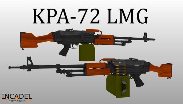 Kpa 72 Lmg Incadel Heavy Industry Booth