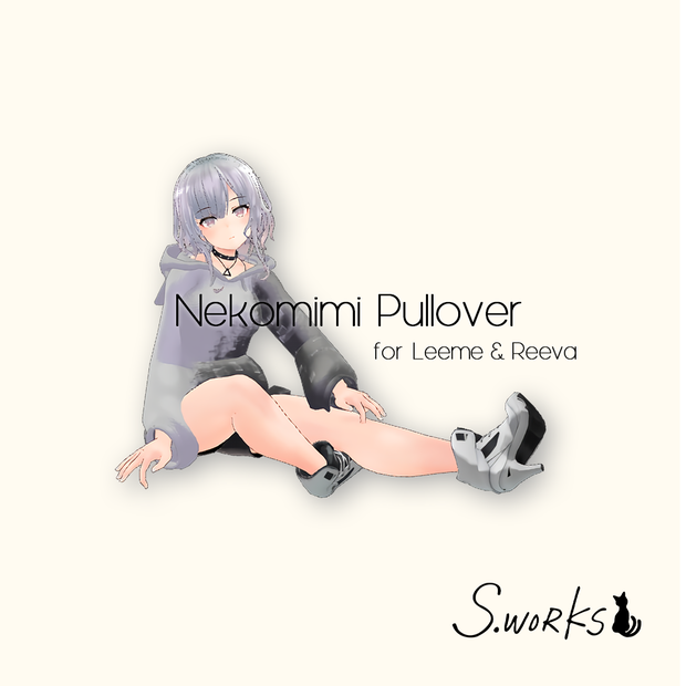 【Shaclo - Winter & Leeme & Reeva】ねこ耳パーカー - Pullover v1.0.1