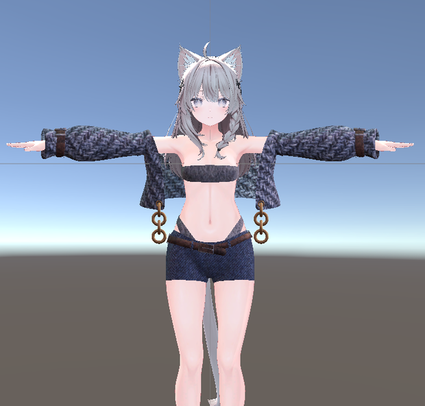VRChat衣装 しなのちゃん向け 『Active Step』