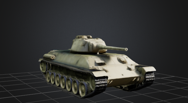 戦車/車 3D素材 3Dモデル(.obj)