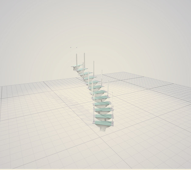 3d   階段