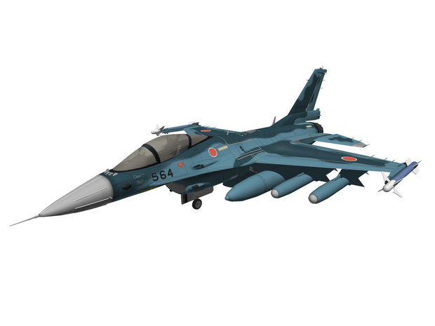航空自衛隊 三菱F-2戦闘機