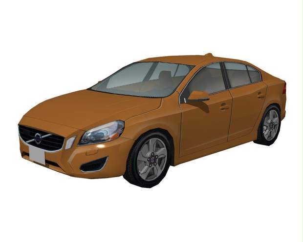 2010年型ボルボ・S60風セダン