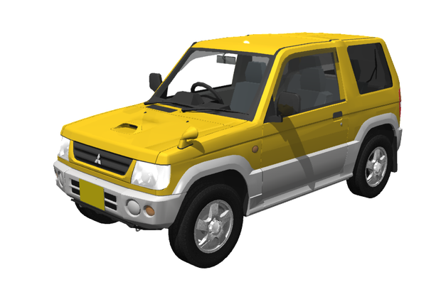 1998年型三菱・パジェロミニ風軽SUV