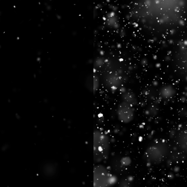 [フリー動画素材] 雪エフェクト４種 [4K/60fps]