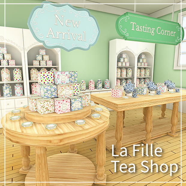 【3D】La Fille Tea Shop