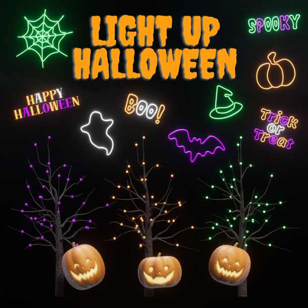 【3D】Light Up Halloween