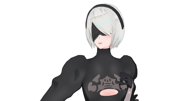 [無料] 2B {ヨルハ衣装、カイネ衣装} 3Dモデル [NieR Automata]
