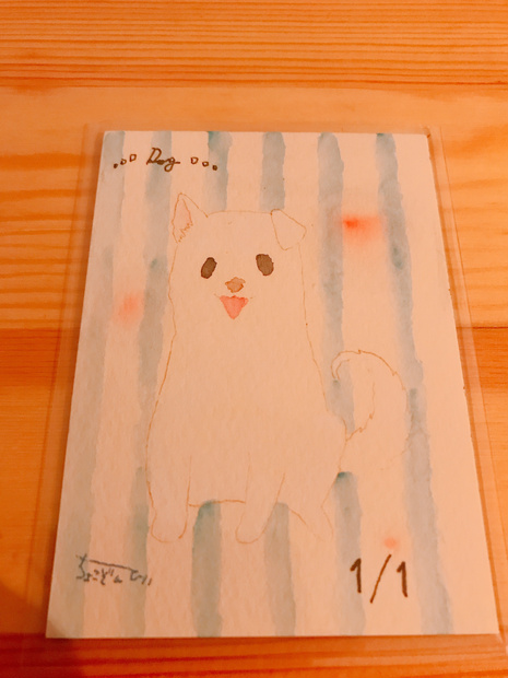 手描き犬トークン
