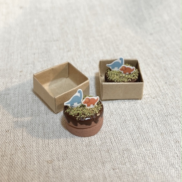 ミニチュア 恐竜パンケーキ miniature shop plum BOOTH
