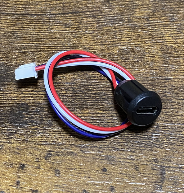 USB Type-C配線付きコネクタ　Brook P5 plus、Zero-Pi FB用