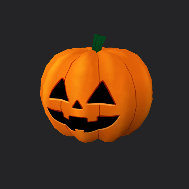 3Dモデル　ハロウィン用　かぼちゃ