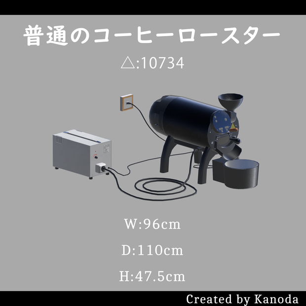 【VRChatワールド用】普通のコーヒーロースター