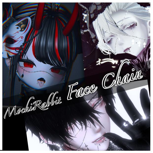 【Full Pack】Face Chain【4アバター対応】