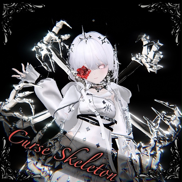 【MA対応サブアーム】Curse Skeleton - #MochiRabbit /もちうさぎ - BOOTH