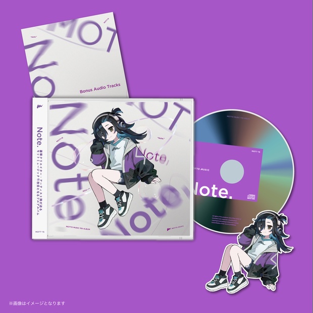 Note.【初回生産盤】 - MOTTO MUSIC - BOOTH