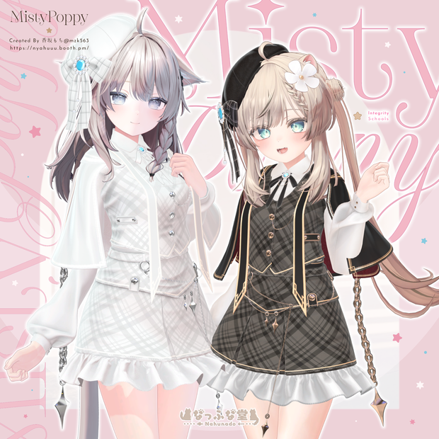 オリジナル3Dモデル「MistyPoppy」#なっふな堂 #MistyPoppy