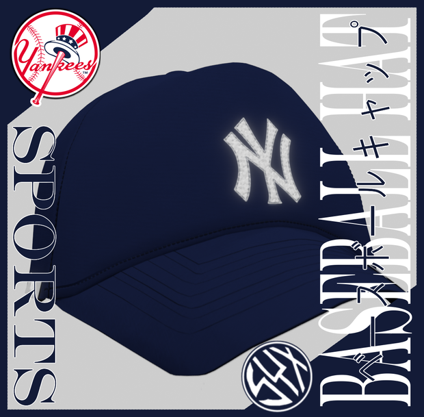 ヤンキース・ベースボールキャップ   || - Yankees Baseball Hat 
