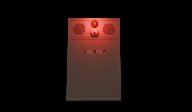 【Unity/Blender対応】非常ベル - emergency bell 3D Model｜ゲーム製作や映像制作用に