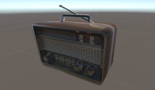 【無料3D】ラジオ-radio