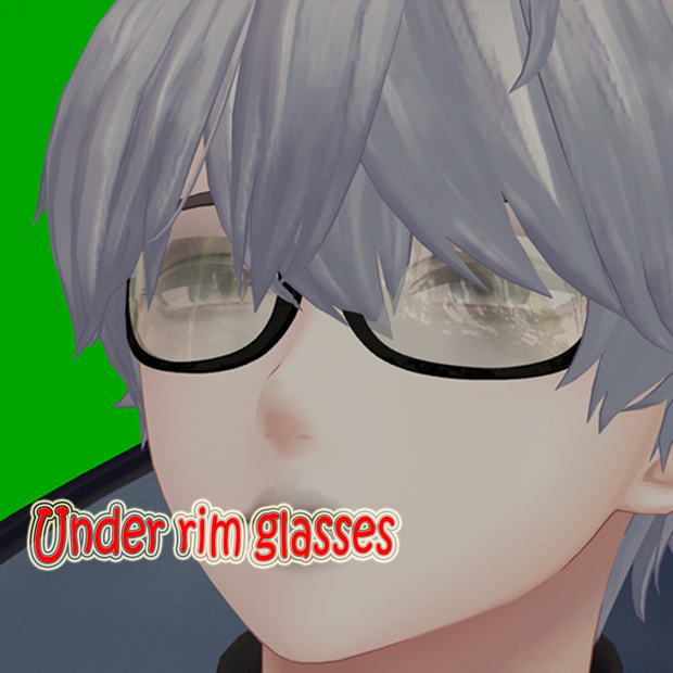 Under rim glasses アンダーリム　眼鏡　サングラス