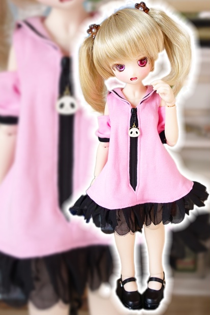 MDDチャーム付きセーラーワンピ - ドール服&ヘッド＆レジンアイ