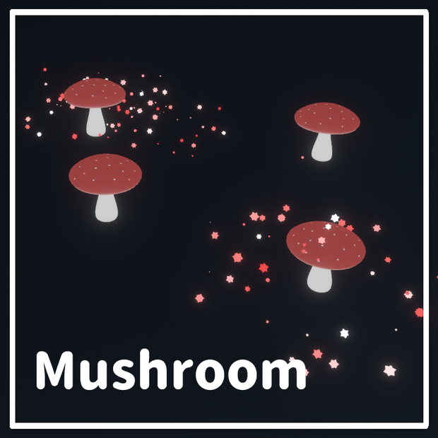 【VRChat想定】Mushroom