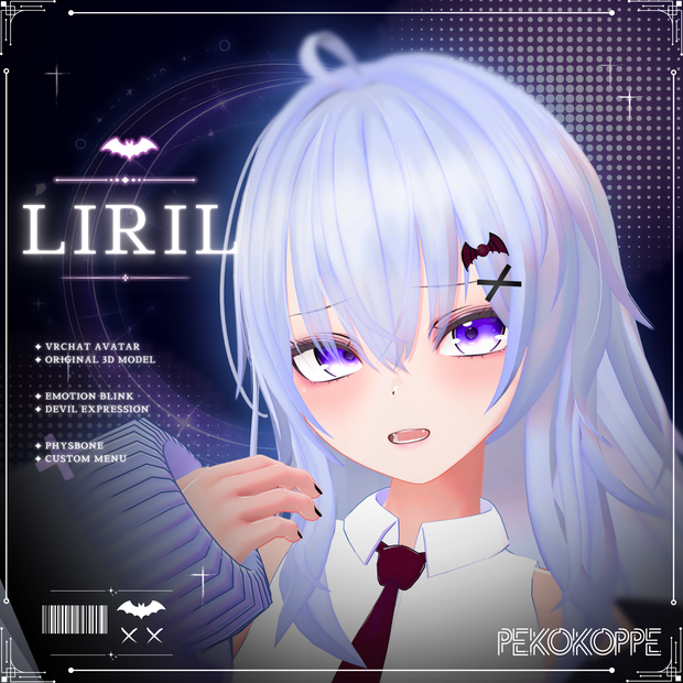 オリジナル3Dモデル【リリル】