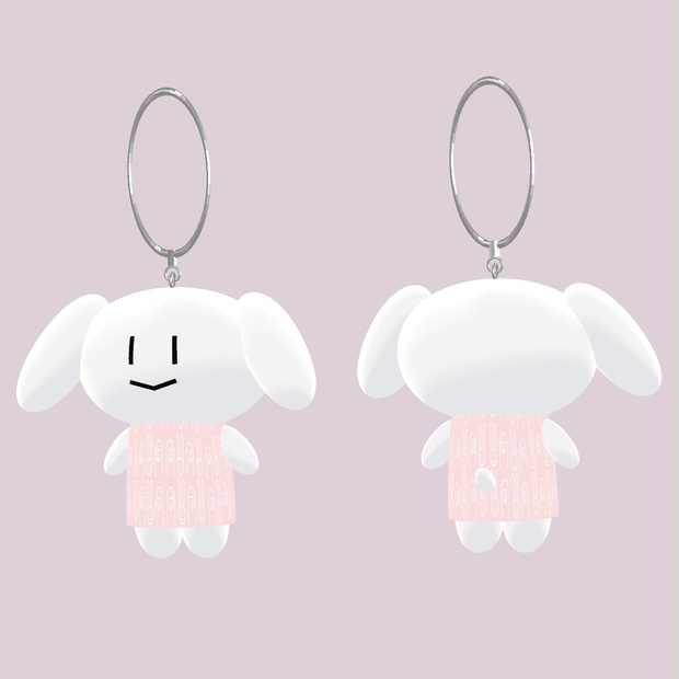【無料/Free】犬のストラップ【VRChat想定】
