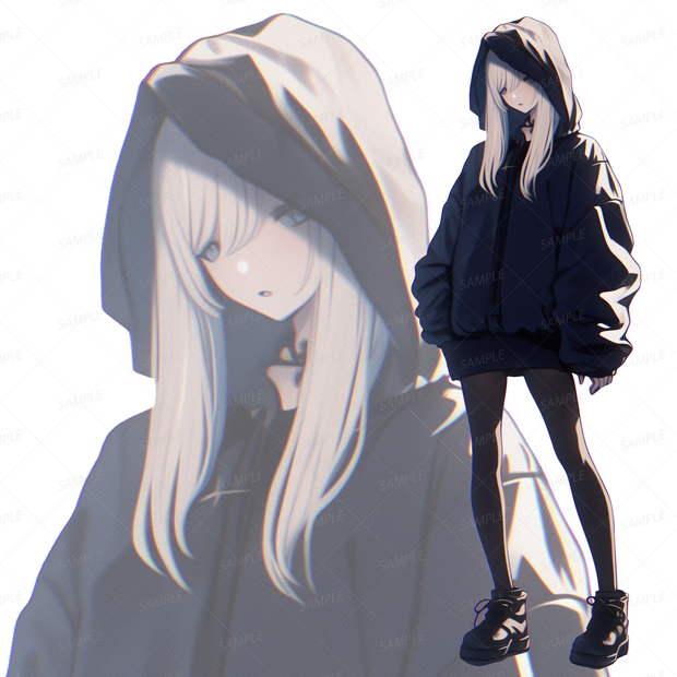 【背景透過_立ち絵】モブ若者D【現代】