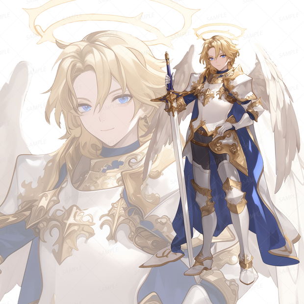 【背景透過_立ち絵】天使A【ファンタジー】