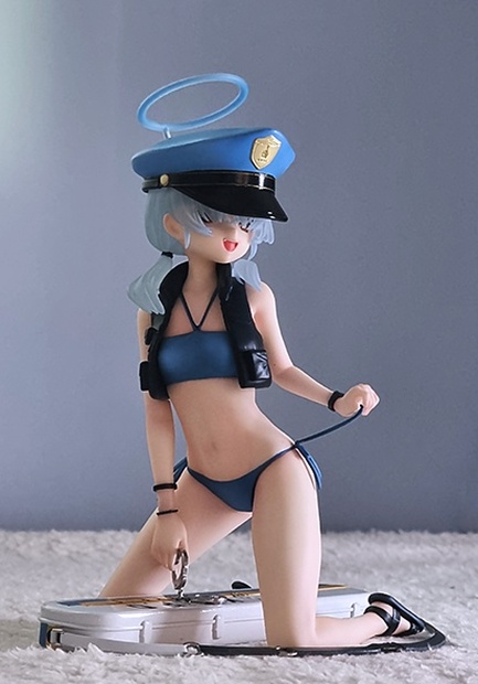 ブルーアーカイブ　ヴァルキューレ海警モブ　組み立て塗装済みレジン製フィギュア ブルーアーカイブ ヴァルキューレ海警 - あおべこ - BOOTH