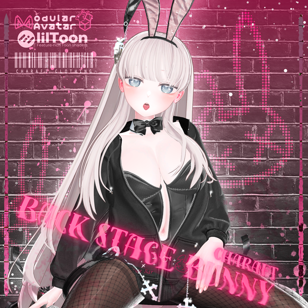 🔥50%SALE🔥 【11アバター対応】 BackStage_Bunny