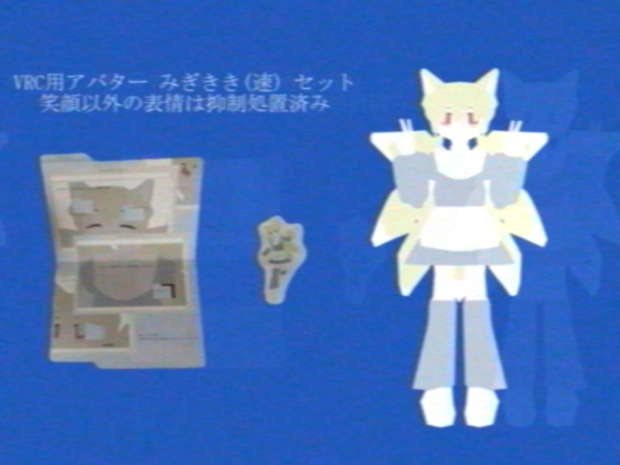 VRC用アバター みぎきき(速) セット