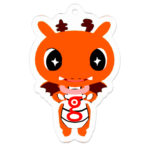 KiraDragon_Acrylic_Keychain