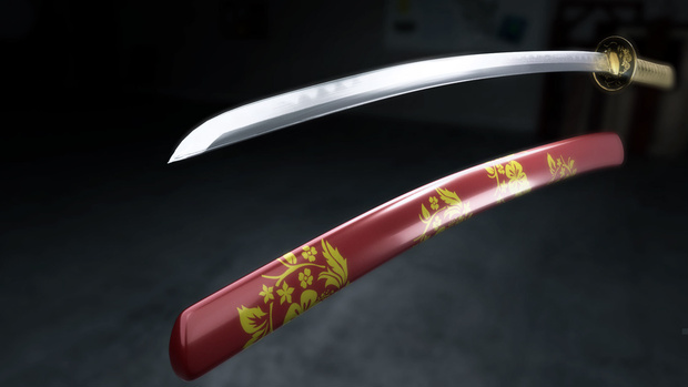 3Dモデル 日本刀