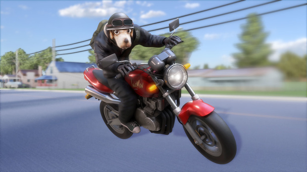 3Dモデル_Biker Dog