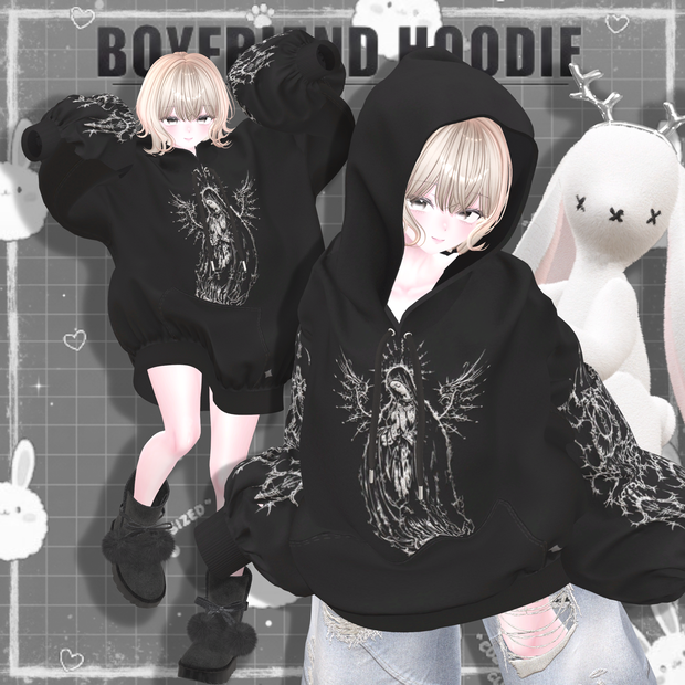 Boyfriend Hoodie(11アバター対応)