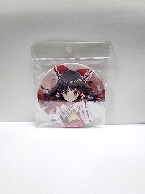 受注生産】東方Project 博麗霊夢 桜庭友紀 100mm缶バッチ - キャラマ