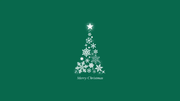 【待機画面】動くクリスマスツリー
