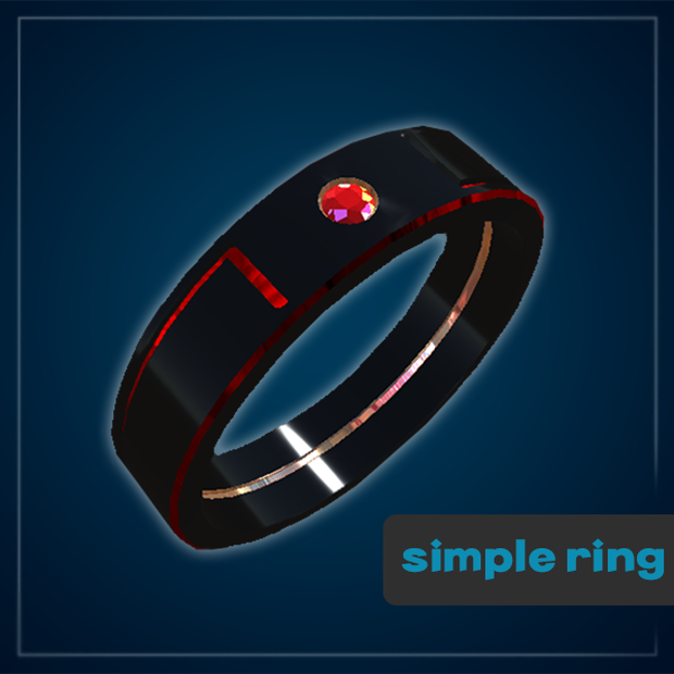 [VRChat][Free] Simple Red Ring