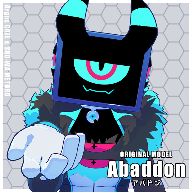 【オリジナル3Dモデル】アバドン -Abaddon-