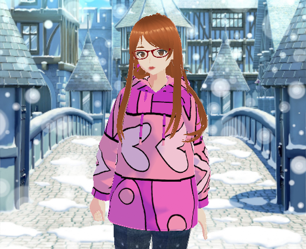Purple Winter Hoodie