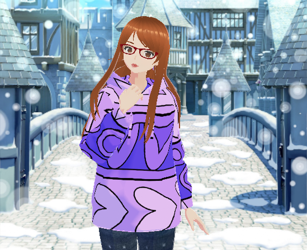 Indigo Winter Hoodie