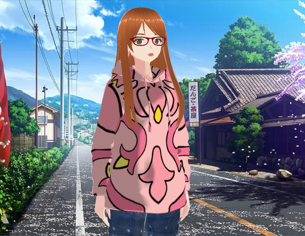 Pink/Yellow Boho tile Hoodie
