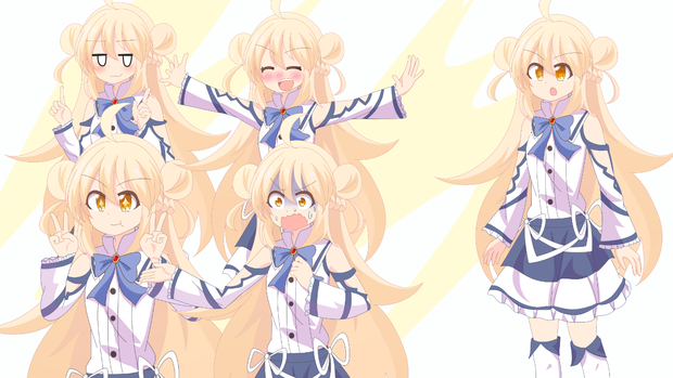 麗白つむぎ立ち絵