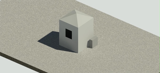 冷却テント　Revit rfa
