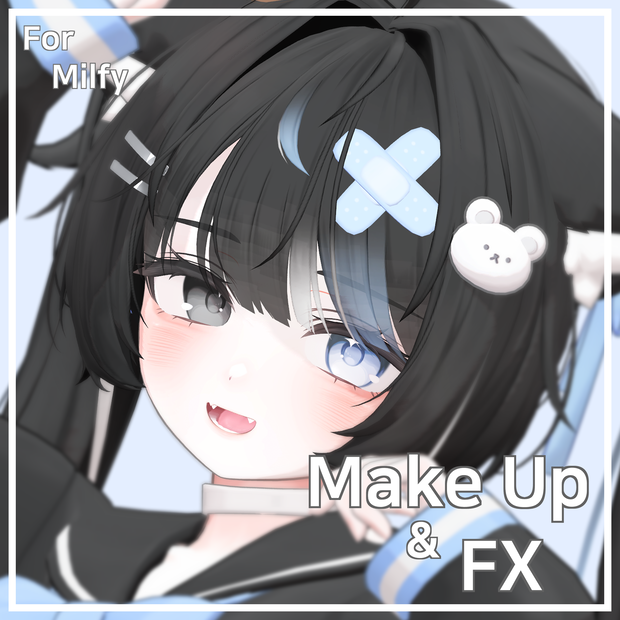 Milfy用 No.1 Make Up Texture & Face Preset