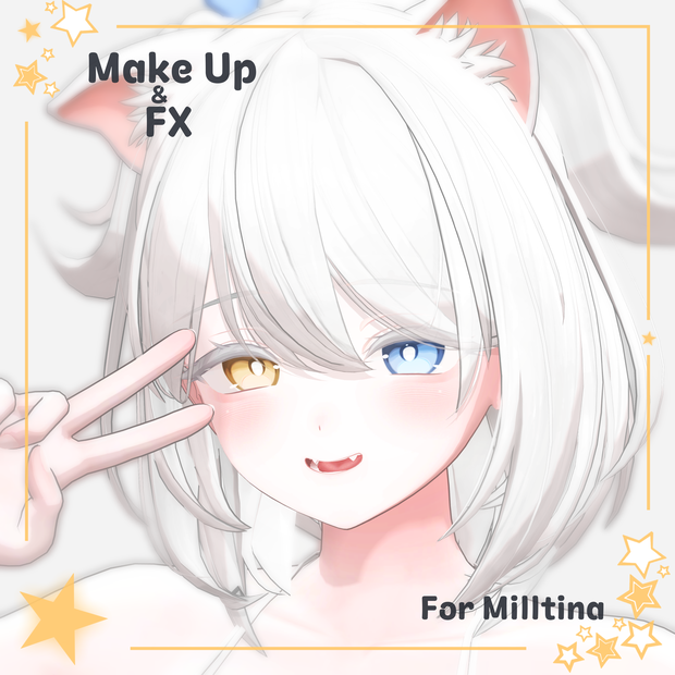 Milltina用 No.1 Make Up Texture & Face Preset
